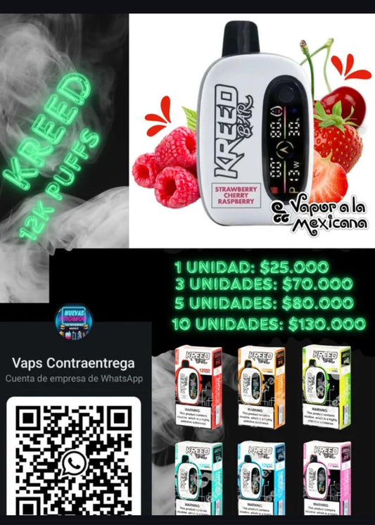 KREED 12.000 PUFFS