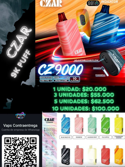 CZAR 9.000 PUFFS