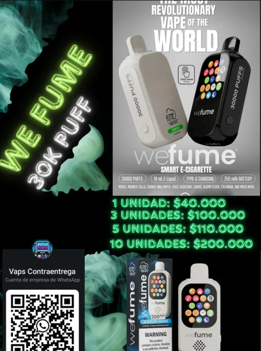 WEFUME DIGITAL 30.000 PUFFS