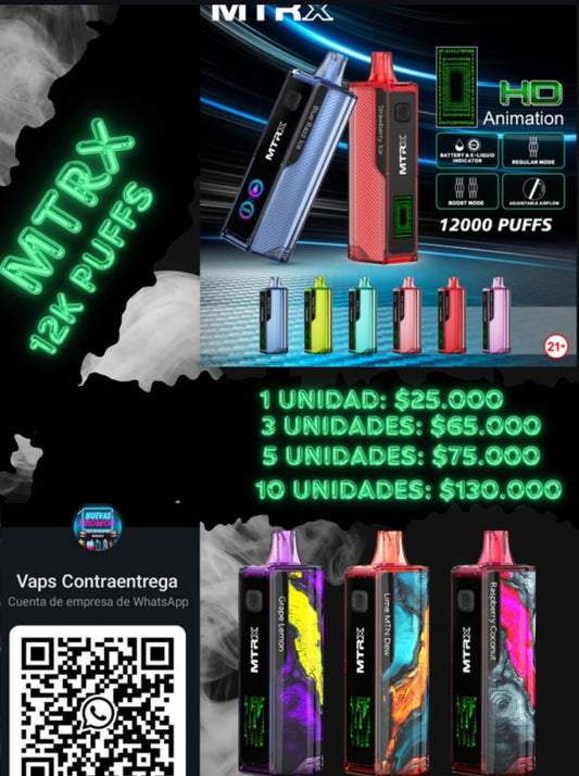 MTRX 12.000 PUFFS