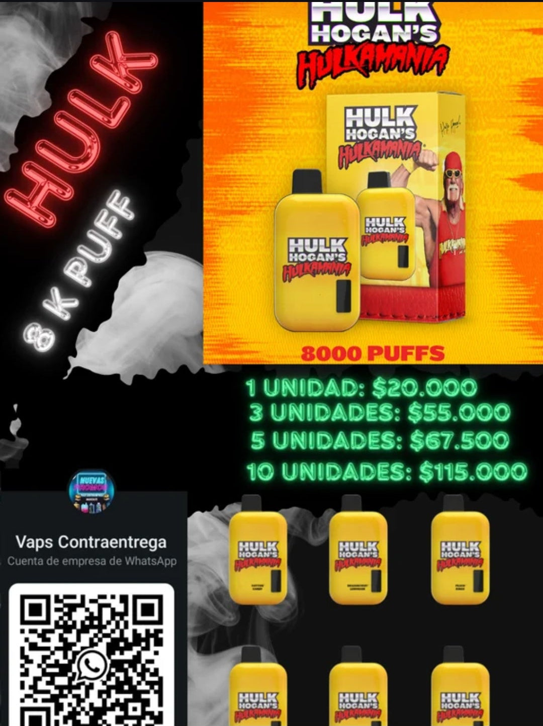 HULK 8.000 PUFFS