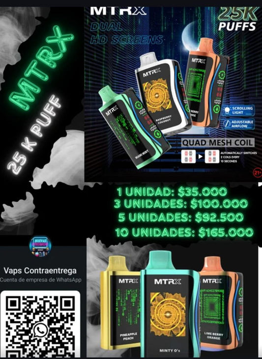MTRX 25.000 PUFFS